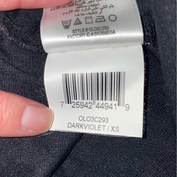 BCBGeneration Womens Stretch Animal Print Mini Skirt Dark Violet Size XS - Picture 6 of 7